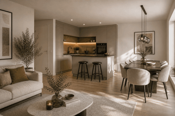 4-Zimmer-Wohnung mit großer Terrasse im Marius Quartier